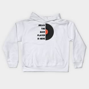 Relax the musician is here Kids Hoodie